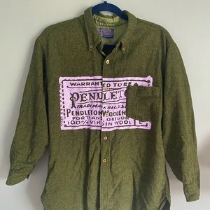 Custom vintage Pendleton wool shirt